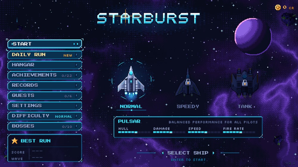 StarBurst: a game by Kiril Petrovski